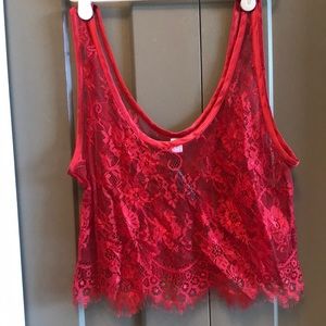 Hanky Panky- lace sleep tank